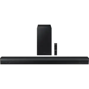 Samsung - HW-B650/ZA 3.1 Channel Soundbar with Wireless Subwoofer, Dolby 5.1 / DTS Virtual:X - Black (HW-B650/ZA)