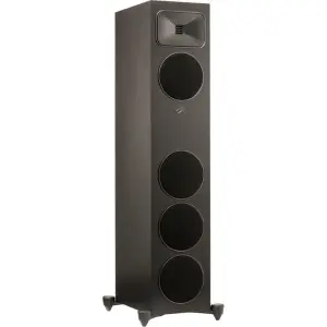 MartinLogan - Motion Foundation F1 3-Way Floorstanding Speaker with 5.5” Midrange and Triple 5.5” Bass Drivers (Each) - Black (FF1B)