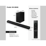 Samsung - HW-B550D 3.1 Channel B-Series Soundbar with Wireless Subwoofer - Black (HW-B550D)