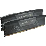 CORSAIR - VENGEANCE 32GB (2x16GB) DDR5 6000MHz C36 UDIMM Desktop Memory - Black (CMK32GX5M2E6000C36)