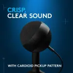 Logitech Yeti Orb Wired Cardioid Condenser Gaming Microphone – LIGHTSYNC RGB