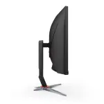 AOC CU34G2XP 34" Curved Gaming Monitor, WQHD, 180Hz, Freesync – Black/Silver/Red