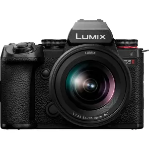 Panasonic - LUMIX S5II Mirrorless Full Frame Camera with 20-60mm F3.5-5.6 L Mount Lens Black