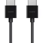 Belkin - Ultra HD HDMI 2.1 Cable 6.6FT/2M - 4K Ultra High Speed HDMI Cable - Black (AV10175bt2MBKV2)