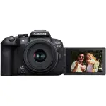 Canon EOS R10 Mirrorless Camera with RF-S 18-45mm IS STM Content Creator Kit – Black