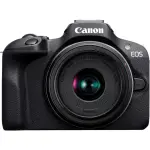Canon EOS R100 4K Mirrorless Camera with RF-S18-45mm Lens – Black