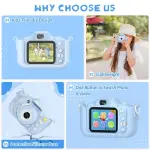 Contixo KC3 Kids 1080P Selfie Camera with Games – Blue
