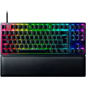 Razer - Huntsman V2 TKL Wired Optical Purple Clicky Switch Gaming Keyboard - Black (RZ03-03940400-R3U1)