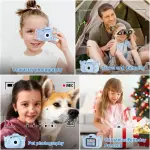 Contixo KC3 Kids 1080P Selfie Camera with Games – Blue