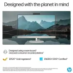 HP 27" FHD Touch-Screen All-in-One Desktop– Intel Core Ultra 7, 16GB RAM, 1TB SSD – Shell White
