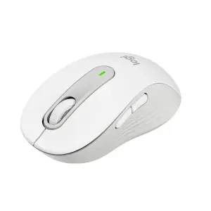 Logitech Signature M650 Wireless Mouse – Silent Clicks, Off-White