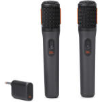 JBL PartyBox Club 120 160W Wireless Party Speakers with Two-Person Microphone System Kit (Black, Pair)