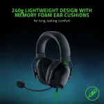 Razer BlackShark V2 X Wired Headset for PC & Consoles – Black