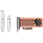 QNAP Dual M.2 22110 / 2280 PCIe Gen3 x8 NVMe SSD Expansion Card