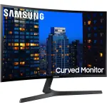 Samsung 27" F398 FHD Curved Monitor – AMD FreeSync, HDMI/DP – Glossy Black