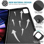 SaharaCase Folio Case for iPad Pro 12.9" (4th-6th Gen, 2020-2022) – Blue Marble