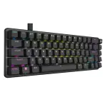 CORSAIR - K65 PRO MINI RGB 65% Optical-Mechanical Gaming Keyboard Backlit RGB LED, OPX - Black (CH-91A401A-NA)