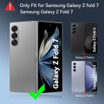 Hensinple for Samsung Galaxy Z Fold 7 Case Magnetic,Z Fold 7 Case