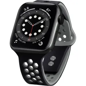 NEXT - Sport Band DUO Watch Strap for Apple Watch® 42mm, 44mm, and 45mm - Black