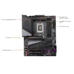 GIGABYTE Z790 AORUS ELITE X WIFI7 ATX DDR5 Motherboard (LGA 1700, Wi-Fi 7) - Black