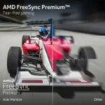 Acer Nitro 23.8” FHD 180Hz FreeSync Gaming Monitor – Black