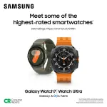 Samsung - Galaxy Watch Ultra Titanium Smartwatch 47mm LTE - Titanium Silver (SM-L705UZTAXAA)