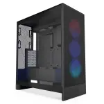 NZXT - H7 Flow 2024 Mid-Tower ATX PC Case with RGB Fans - Black