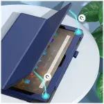 SaharaCase - Bi-Fold Folio Case for Amazon Fire HD 10 (2023) - Navy Blue