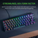 Razer - Huntsman Mini 60% Wired Optical Linear Switch Gaming Keyboard with Chroma RGB Backlighting - Black (RZ03-03390200-R3M1)