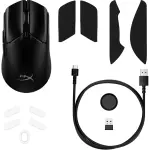 HyperX - Pulsefire Haste 2 Lightweight Wireless Optical Gaming Mouse - Wireless - Black (6N0B0AA)