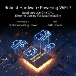 ASUS - BE7200 Dual-band WiFi 7 Router - Black (RT-BE7200)