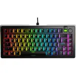 Glorious - GMMK 3 PRO 75% Wired Mechanical Linear Switch Gaming Keyboard with Hot-swappable Switches - Black (GLO-KB-G3-PRO75-PB-FOX-W-B-US)