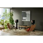 KEF - LS50 WIRELESS II Bookshelf Speakers Pair - Black (LS50ABL2)