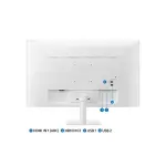 Samsung - M50D 27" LED FHD 60Hz 4ms Smart Monitor with HDR 10 (HDMI, USB) - White