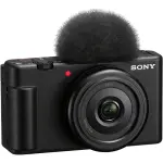 Sony ZV-1F Vlog Camera for Content Creators – Black