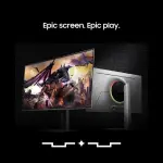 Samsung 32" Odyssey G8 QD-OLED 4K UHD 240Hz Gaming Monitor – Silver