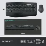Logitech MK850 Performance Wireless Keyboard & Mouse Combo – Black