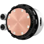 NZXT - Kraken RGB 240mm Radiator CPU Liquid Cooler (2 x 120mm Core Fans) with RGB Controller and 1.54" LCD Display - White