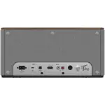 Klipsch - The Three Plus Premium Tabletop Bluetooth Speaker with Broadcast Mode - Walnut (1071967)