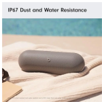 Beats Pill 2024 Portable Bluetooth Speaker 24H Battery Apple Loud Sound, Grey