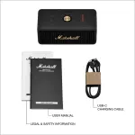 Marshall - Emberton III Portable Bluetooth Speaker - Black/Brass (1006884)