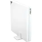 ASUS - AX3000 Dual Band WiFi 6 (802.11ax) Travel Router - White (RT-AX57 Go)