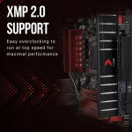 PNY 16GB XLR8 3600 MHz DDR4 Low-Profile Desktop Memory Kit (2 x 8GB)