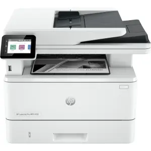 HP - LaserJet Pro MFP 4101fdw Wireless All-in-One- Laser Printer - Black-and-White (2Z619F#BGJ)