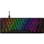 HyperX - Alloy Origins 60% Wired Mechanical Linear Red Switch Gaming Keyboard and RGB Back Lighting - Black