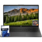 HP Essential 255 G10 15.6" Laptop, AMD Ryzen 5 7530U, 16GB RAM, 512GB SSD, Windows 11 Pro, Silver