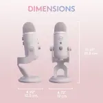 Logitech Blue Yeti USB Condenser Mic with Exclusive Streamlabs Themes