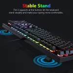REDRAGON K565-RGB Wired Mechanical Gaming Keyboard - RGB, 104 Keys, Red Switches