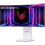 LG UltraGear 34" OLED Curved Gaming Monitor - WQHD, 240Hz, 0.03ms, FreeSync & NVIDIA G-SYNC Compatible, HDR400 - White