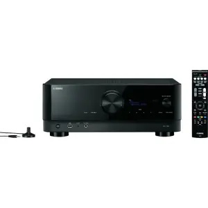 Yamaha - RX-V6A 7.2-channel AV Receiver with 8K HDMI and MusicCast - Black (RX-V6ABL)